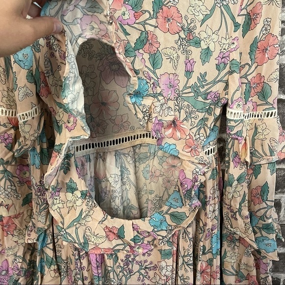 Sayulita Frill Gown Maxi Dress Musk Spell Designs - Picture 15 of 16